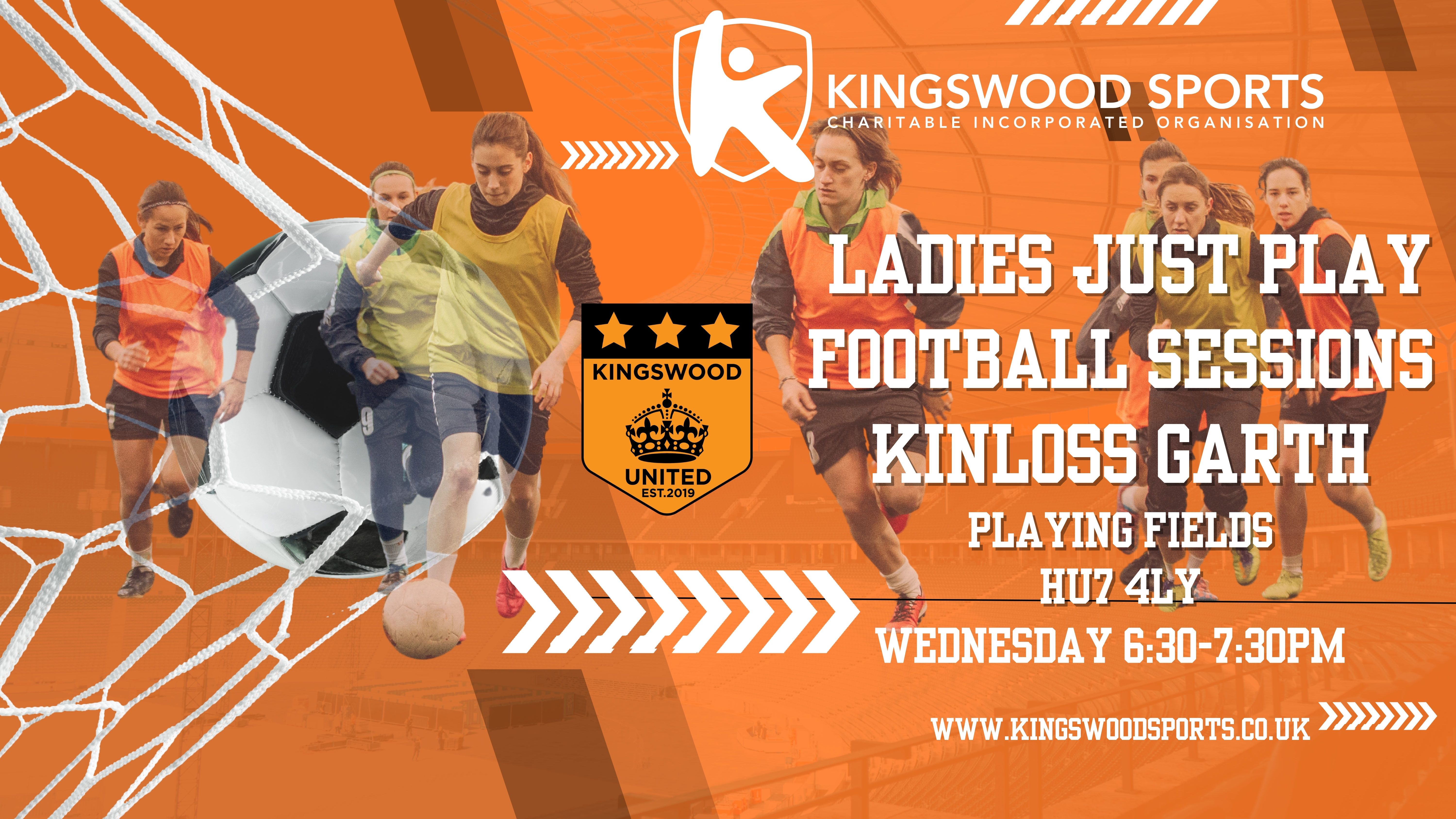 Ladies - Just Play - Football Sessions