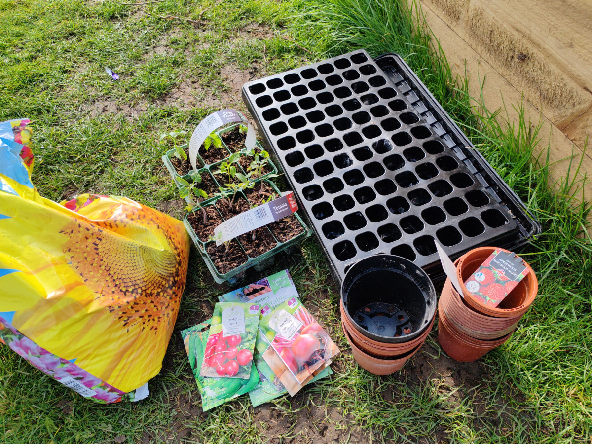 Community Garden planting begins