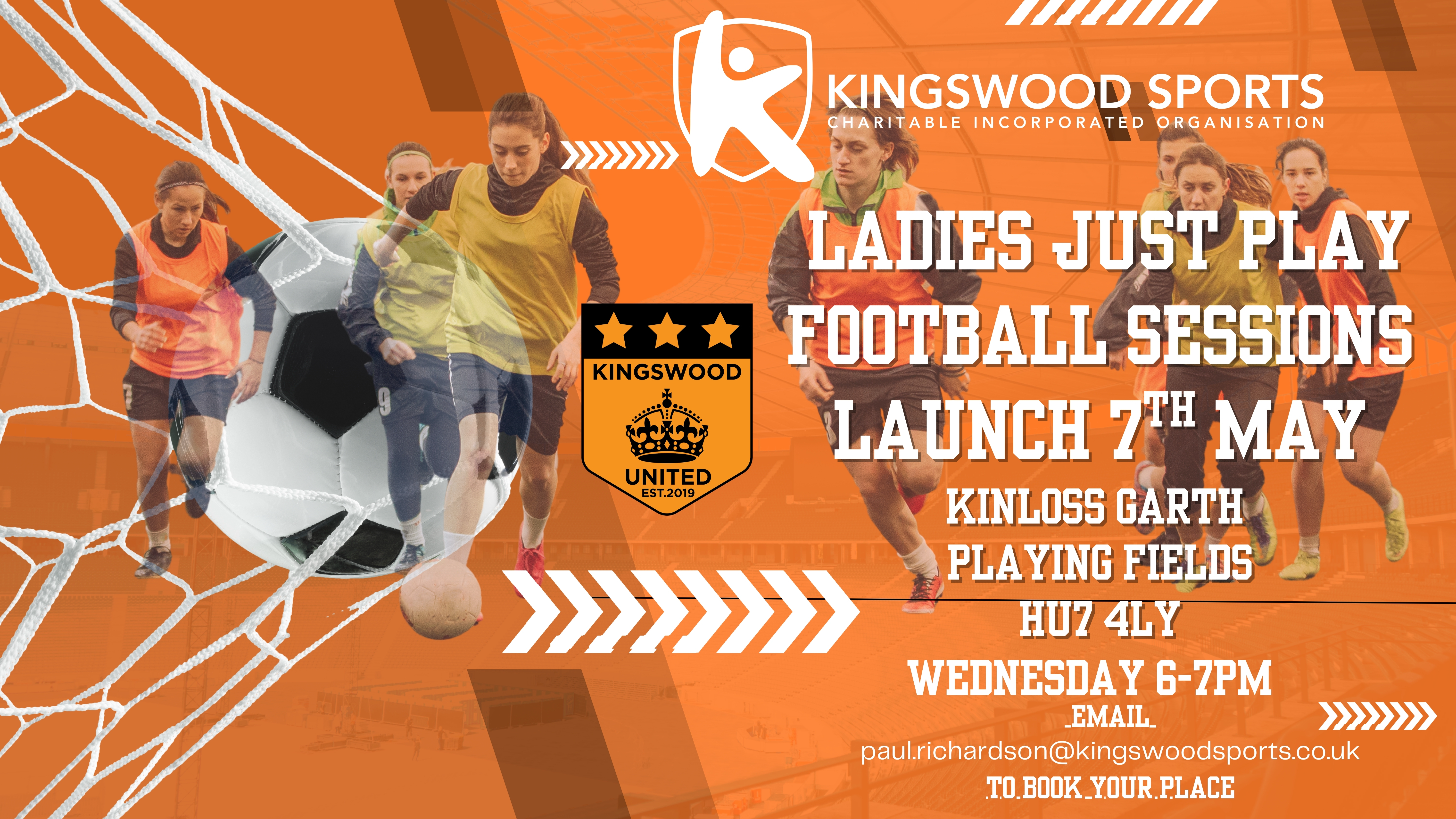 Ladies Social Football Sessions